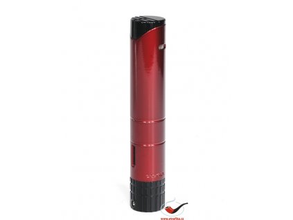 Cigaretový zapalovač Xikar 563RD Turrim Single Lighter Red