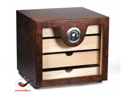 11066 2 doutnikovy humidor cabinet hnedy maly 60d