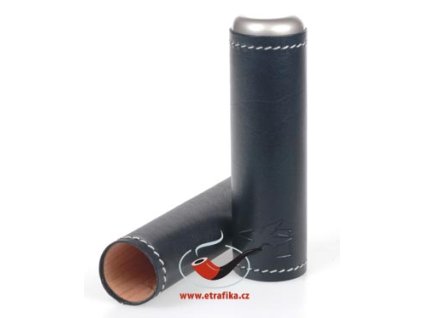 12395 1 kozene pouzdro na 1 doutnik xikar black