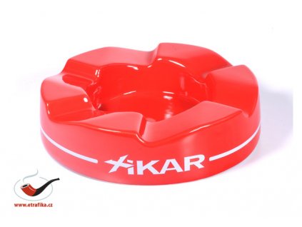 Doutníkový popelník Xikar Ashtray Wave Red 429WRD