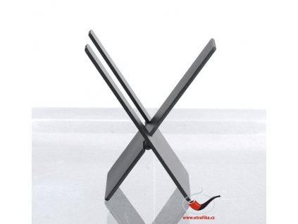 12557 2 stojanek na doutnik rattrays cerny
