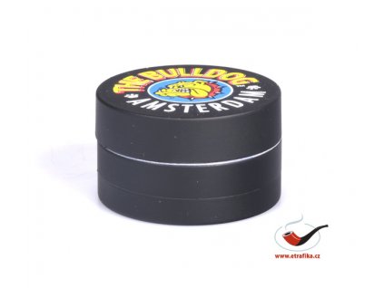 15896 1 drtic tabaku buldog kovovy cerny 3 dilny