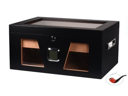 Doutníkový Humidor Černý