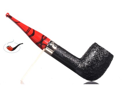 Dýmka Peterson Dracula  Sandblast X105