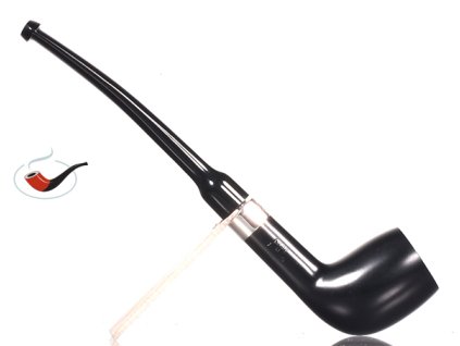 Dýmka Peterson Belgique Ebony Silver
