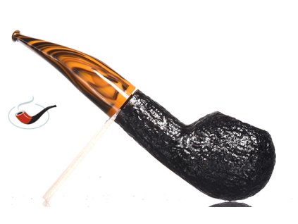 Dýmka Savinelli Tigre Rusticated Black 321