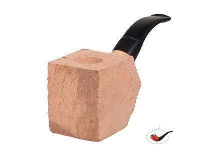 Přířez na výrobu dýmky s náustkem bent ebonit 01