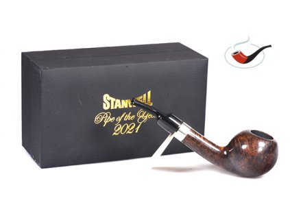 32819 dymka stanwell pipe of the year 2021 black flame grain