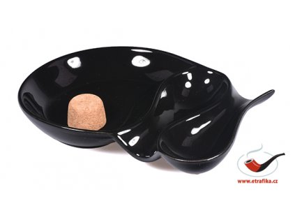 34598 dymkovy popelnik keramicky oval 28723