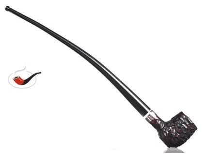Čtenářská dýmka Peterson Churchwarden Barrel Rustic