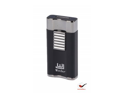 37169 doutnikovy zapalovac winjet premium flat dark black