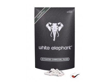 40088 filtry do dymky elephant uhlikove 9mm jumbo 250