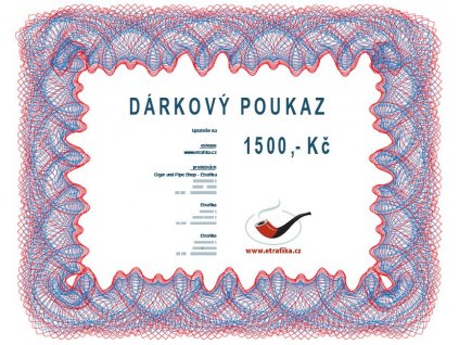 Dárkový poukaz 1500