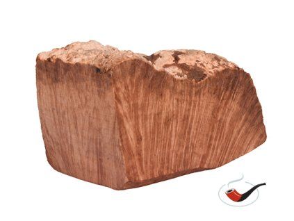 Briárový přířez na výrobu dýmky Extra Extra Plato Small 05