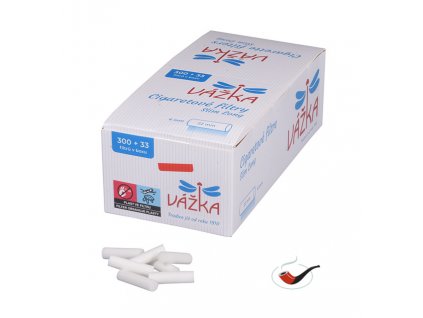 Cigaretové filtry Vážka Slim Long