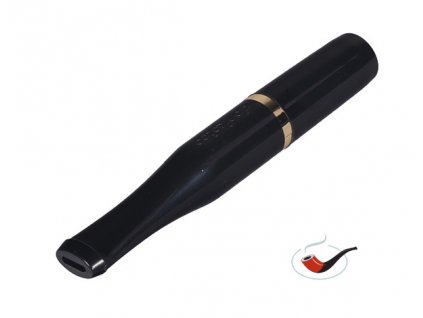 44808 3 cigaretova spicka denicotea extra slimline 5mm black gold