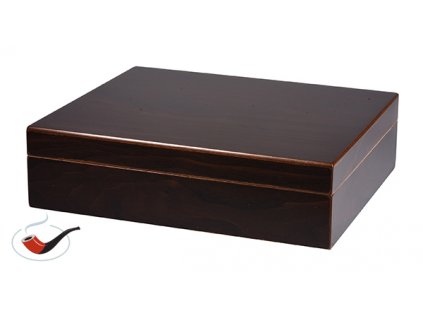 Doutníkový Humidor 20D tmavě hnědý