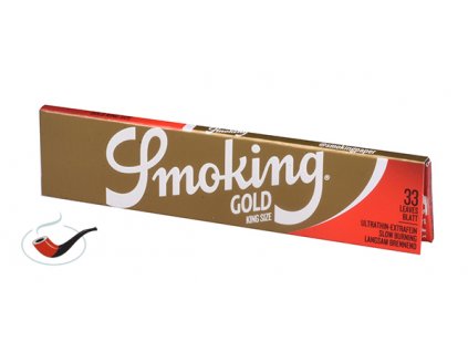 Papírky Smoking KS Slim Gold/33