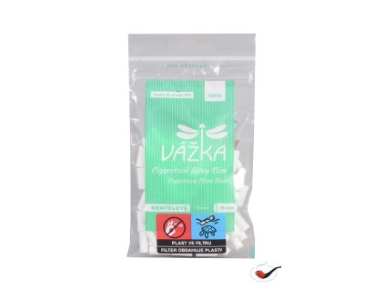 Cigaretové filtry Vážka Slim Mentolové/120