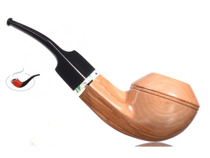 50210 dymka paronelli olive wood pipe volkan 04