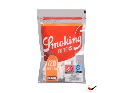 Cigaretové filtry Smoking Classic Regular 7.5 mm/120