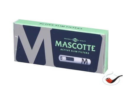 Cigaretové filtry Mascotte Active Filter 6mm/10