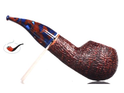 Dýmka Savinelli Fantasia Rustik Dark Brown 320 - 02