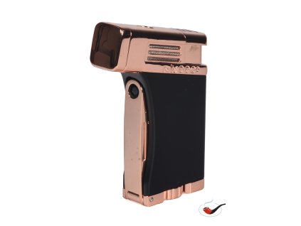 53626 doutnikovy zapalovac palio scorpius single jet black rose gold cl 1000bkrs