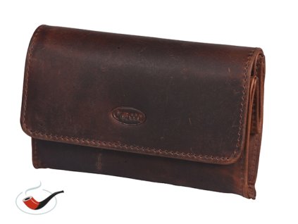 53638 kozene pouzdro na tabak chacom tobacco pouch retro cc018