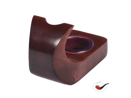 54967 1 stojanek kaf na 1 dymku tmave hnedy