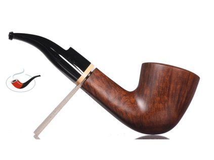 Dýmka Ropp Art Deco smooth 01
