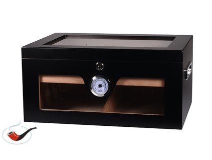 Doutníkový Humidor 75D Black matný