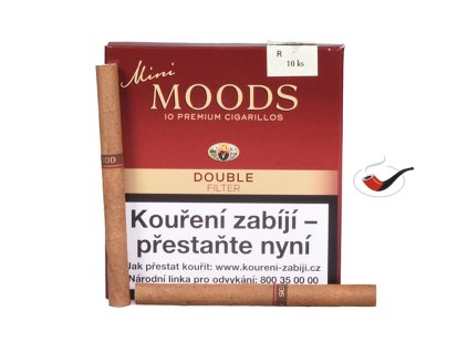 Doutníčky Dannemann Moods Mini Double Filter/10