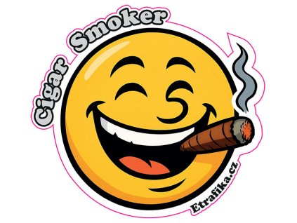 smajlik s doutnikem cesta text