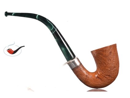 Dýmka Paronelli Sherlock Silver Sandblast 04