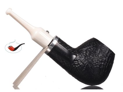 Dýmka Rattrays WE Ebony & Ivory SB sandblast 5 2