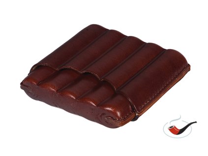 58102 kozene pouzdro lubinski cig case leather 5 toscanello brown m50885