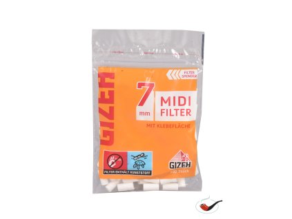 Cigaretové filtry Gizeh Midi 7 mm/100