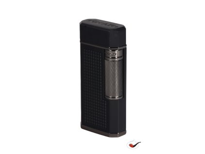 Doutníkový zapalovač XIKAR Ardore double soft black 615BK