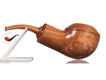 Dýmka tesi pipes reverse calabash oliva
