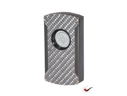 Doutníkový zapalovač Rocky Patel Laser Silver Tux 46202 dotykový