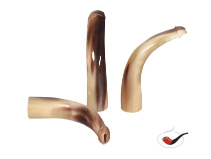 Náustek Rohovina zahnutý