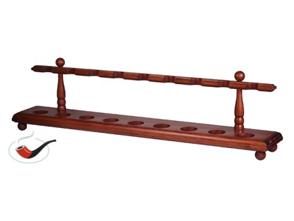 Stojánek na 9 dýmek barok hnědý