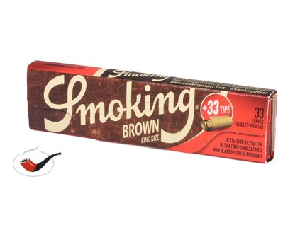 Papírky Smoking KS Brown + filtry/33