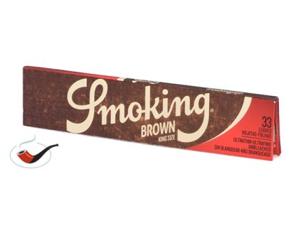 Papírky Smoking KS Brown/33