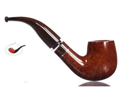 Dýmka Cesare Barontini Lido brown smooth 01