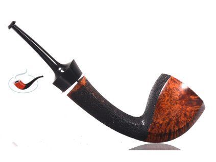 Dýmka Jesek Pipes black rustic