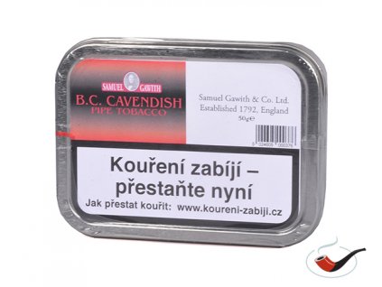 9395 dymkovy tabak samuel gawith bc cavendish 50