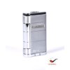 10619 5 cigaretovy zapalovac xikar 533sl allume double lighter steel silver