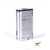 10619 4 cigaretovy zapalovac xikar 533sl allume double lighter steel silver